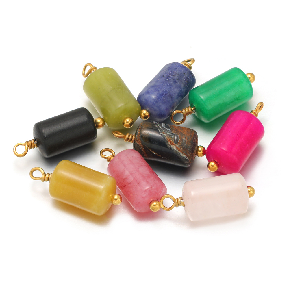 10pcs Stainless Steel Natural  - Drop Earrings のレビューと価格