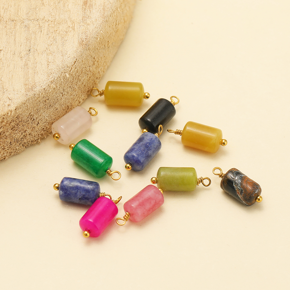 10pcs Stainless Steel Natural  - Drop Earrings のレビューと価格