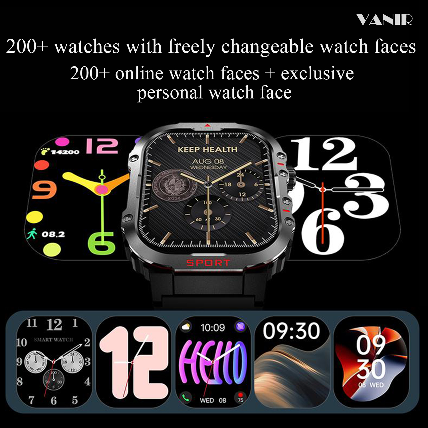 VANIR Bluetooth Smartwatch - M - Italian Jewelry Watches のレビューと価格