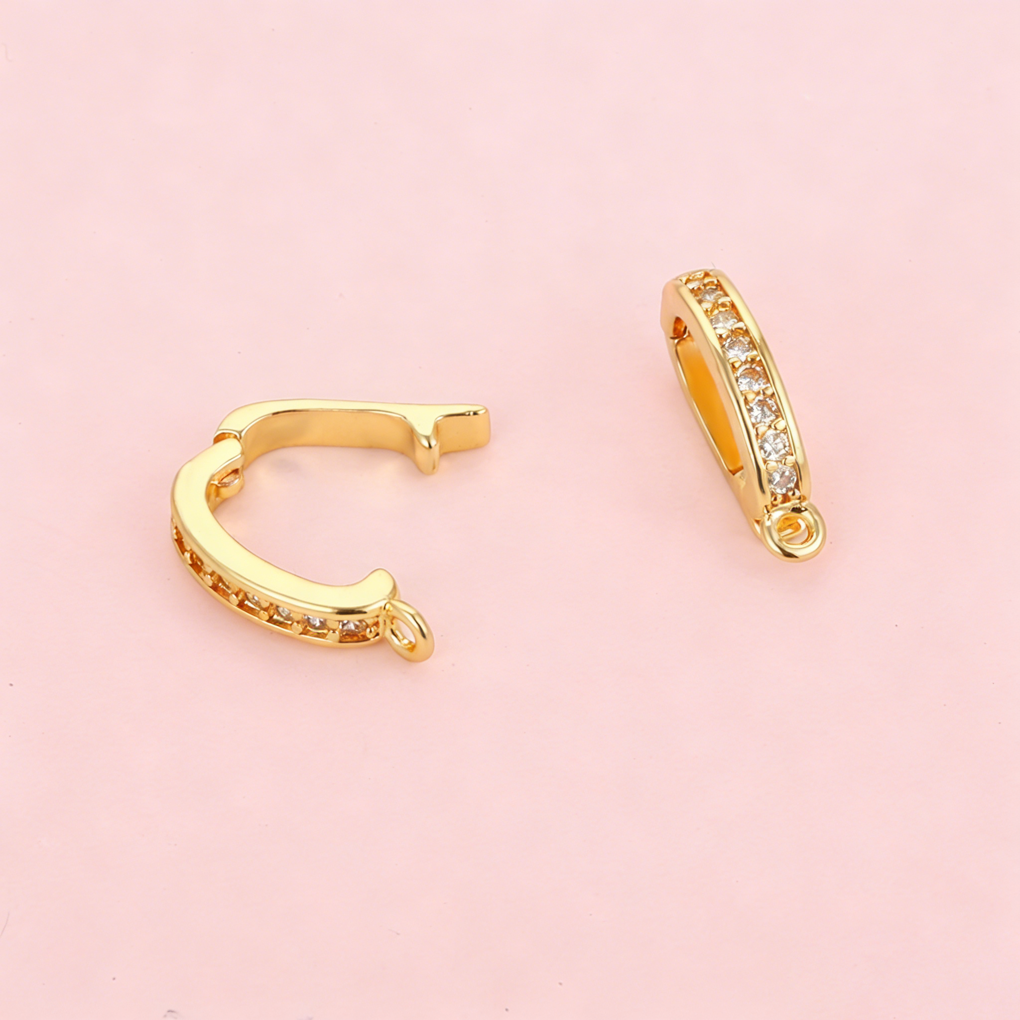 5pcs Fashion Bikini Button Cha - Drop Earrings のレビューと価格