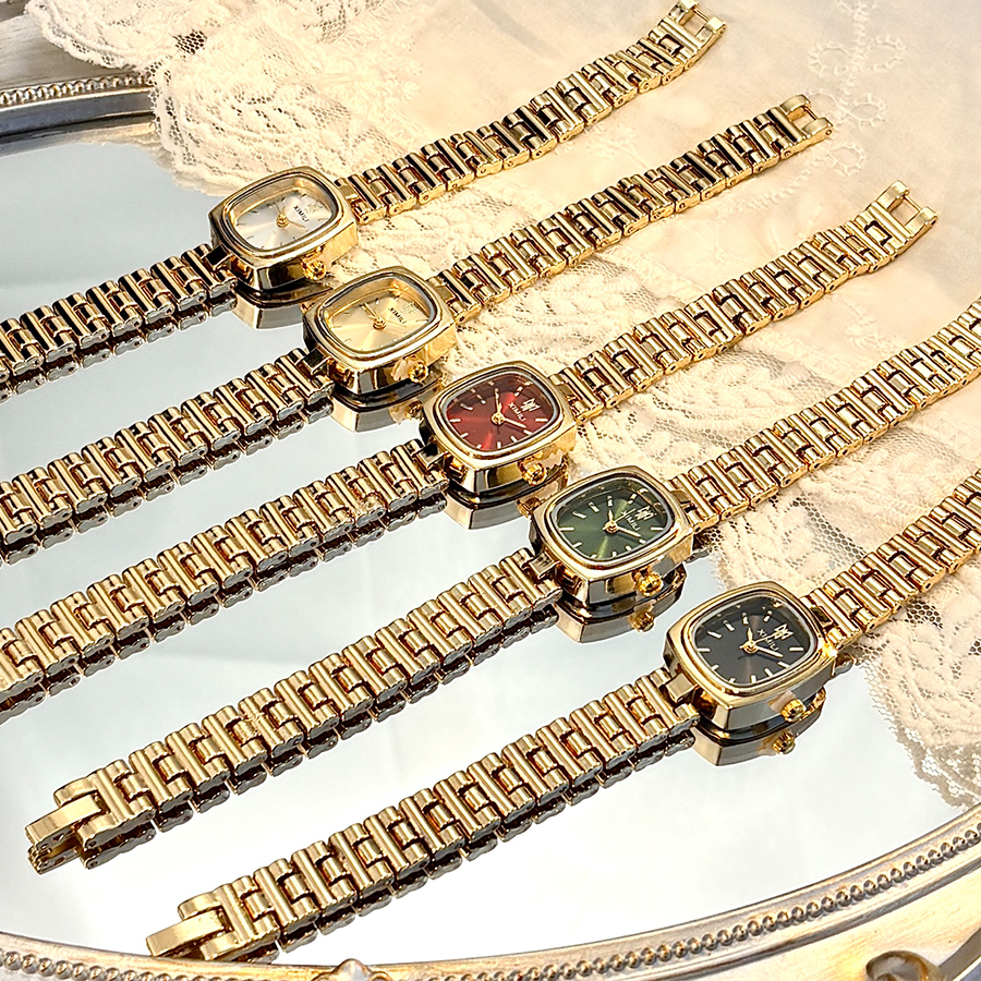 New Korean Style Vintage Gold  - Jewelry Watches Vintage のレビューと価格